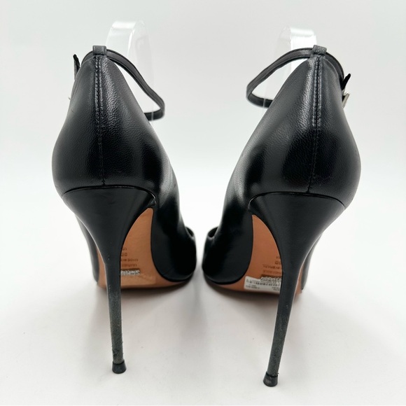 SCHUTZ Women's Thaynara Leather Ankle Strap Pointed Toe Pumps - Picture 5 of 10